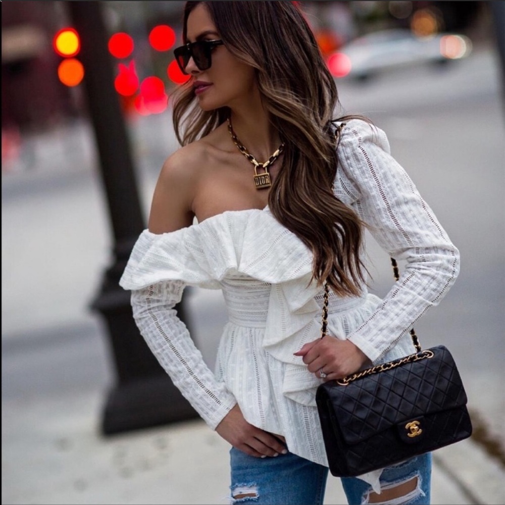 Lea & Viola Ruffle Top from Revolve - Picture 2 of 5